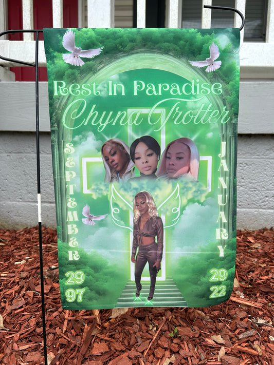 CUSTOMIZE GARDEN FLAG